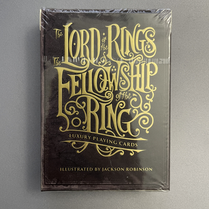 Fellowship Of The Ring (Gilded) Playing Cards