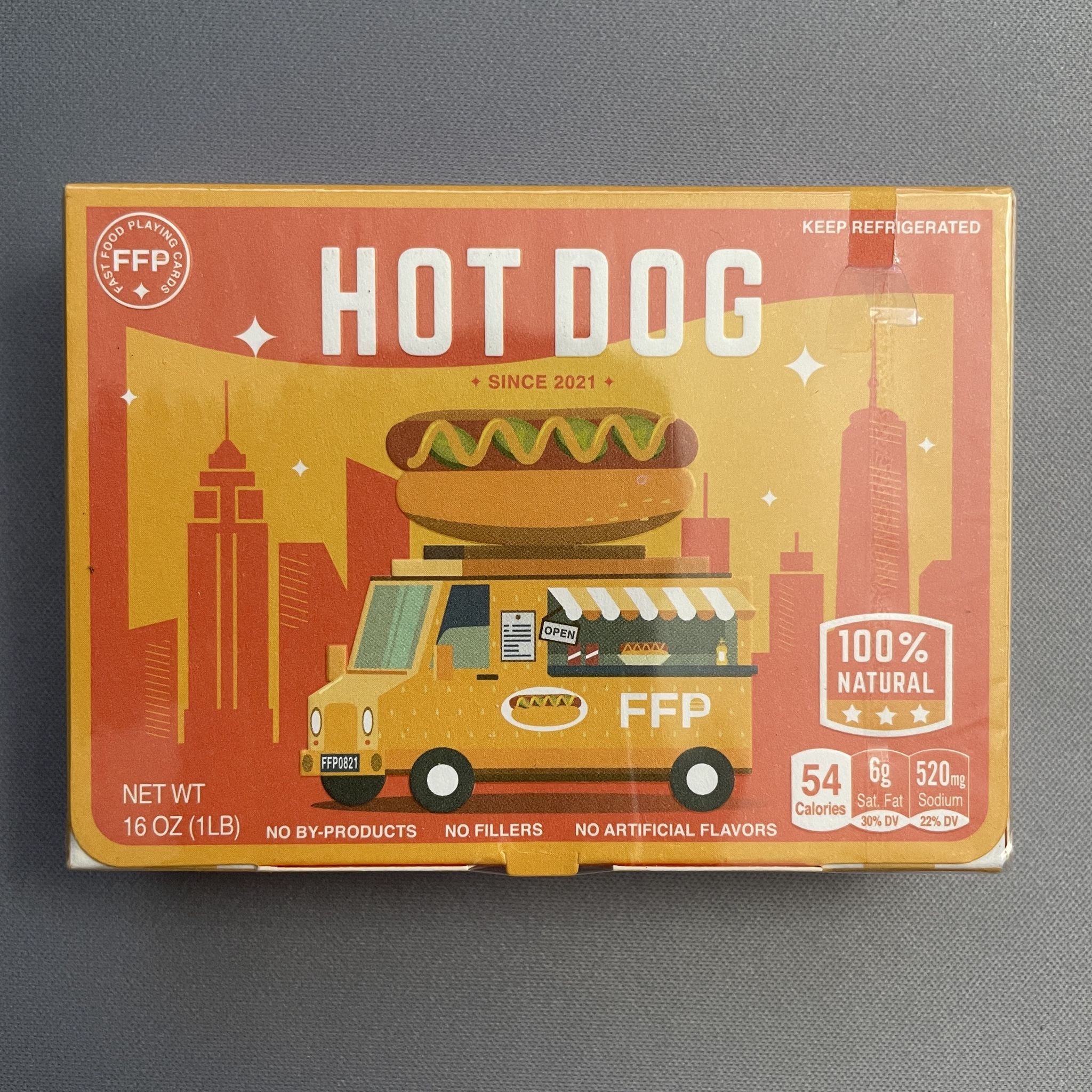 Hot Dog Playing Cards