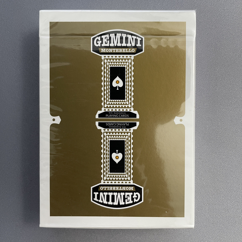 Gemini Casino (Gold) Playing Cards