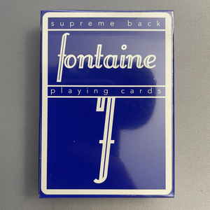 Fontaine Supreme Back (Blue) Playing Cards