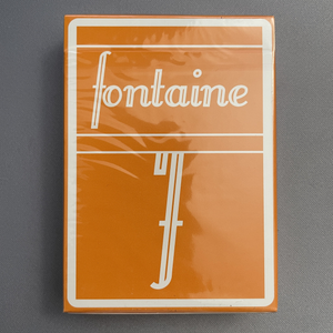 Fontaine (Pumpkin) Playing Cards