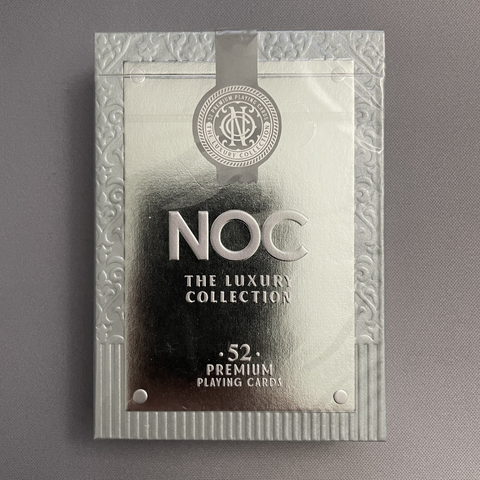 NOC Luxury (Silver Foil) Playing Cards