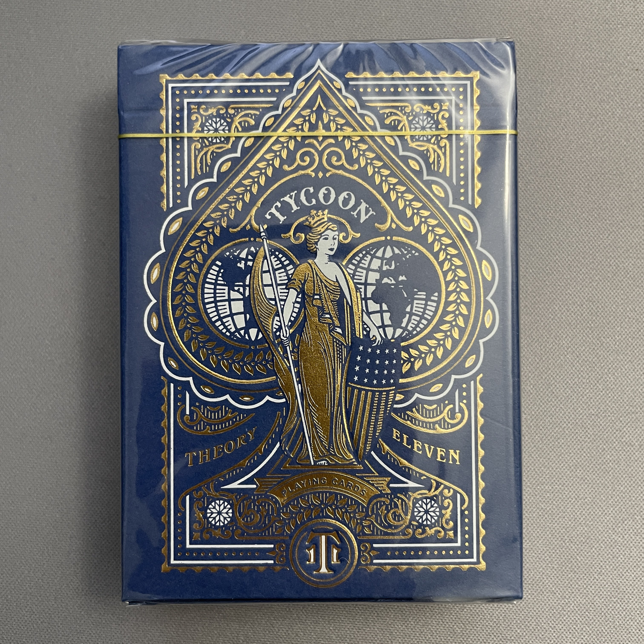 Tycoon (Ming Blue) Playing Cards