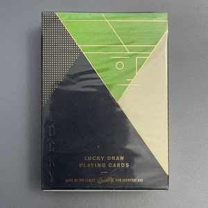 Lucky Draw (Green) Playing Cards