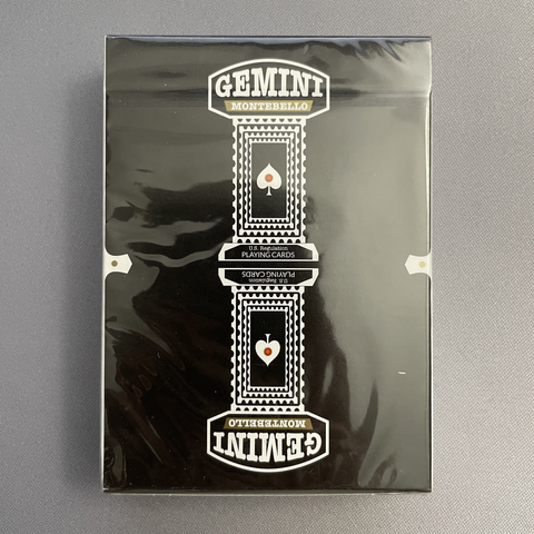 Gemini Casino (Black) Playing Cards