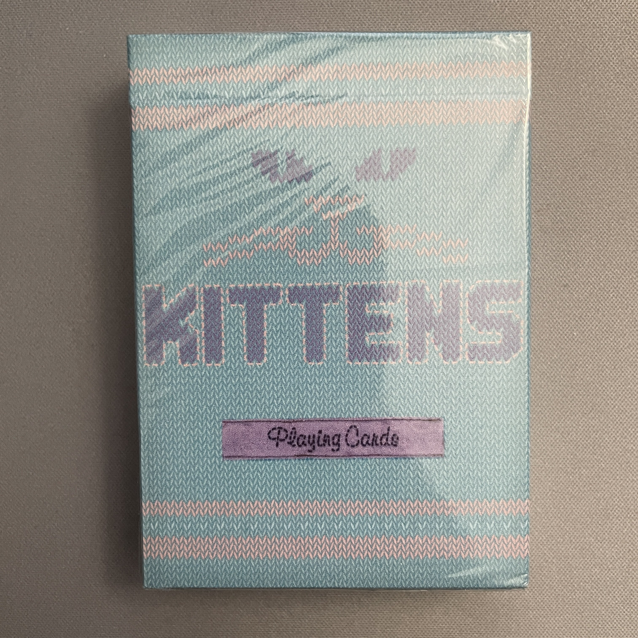 Kittens (Blue) Playing Cards