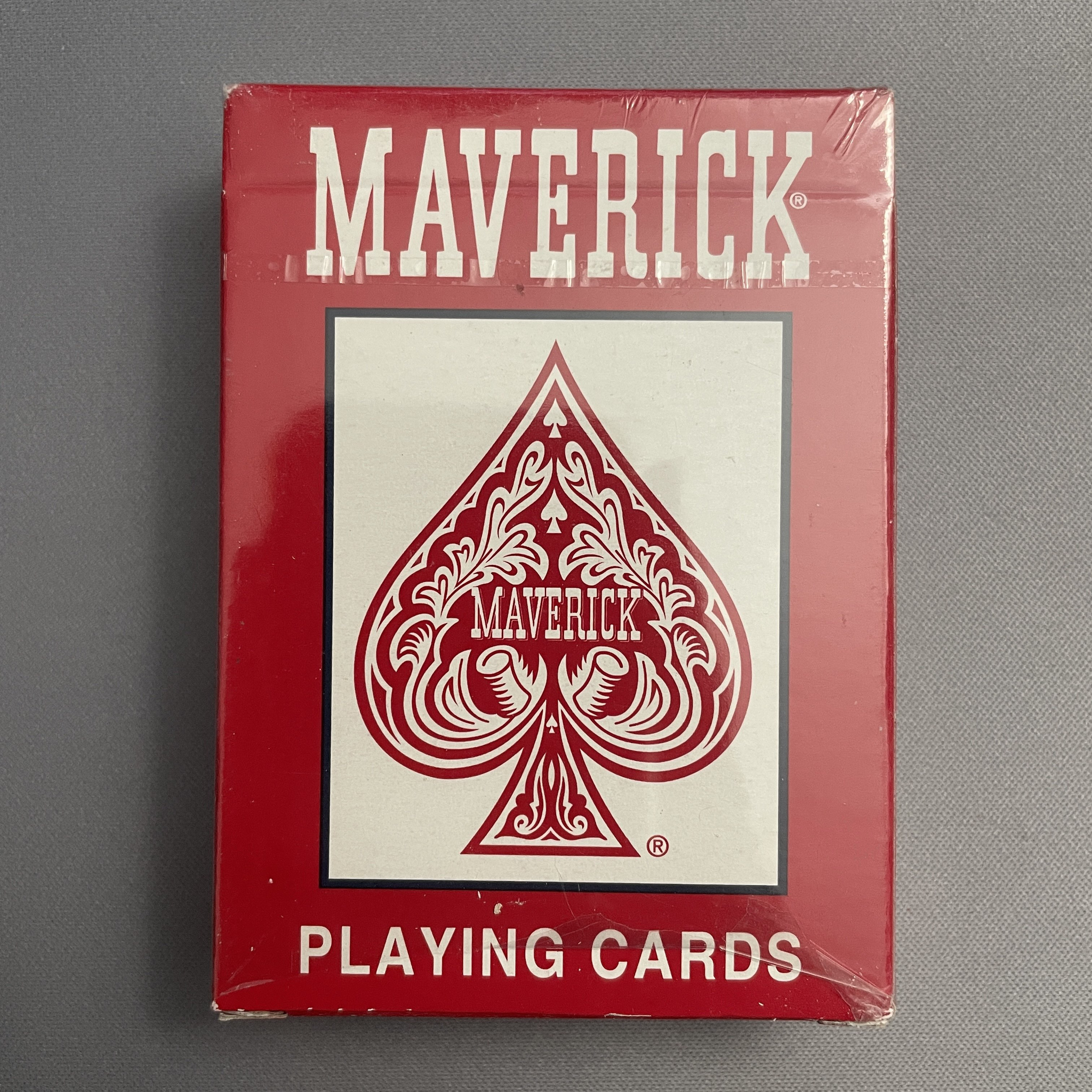 Maverick (Red) Playing Cards