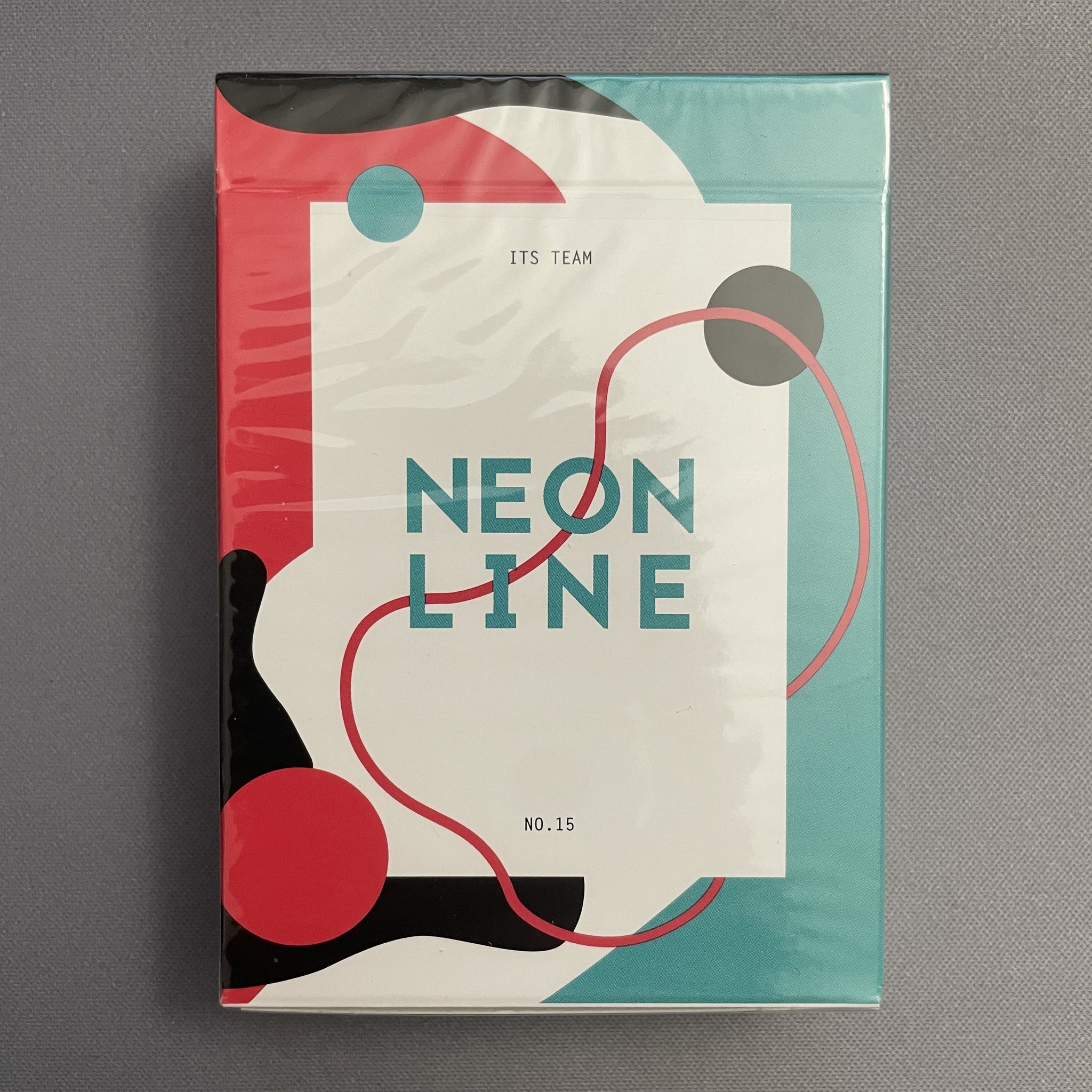 Neon Line Playing Cards