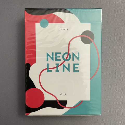 Neon Line Playing Cards