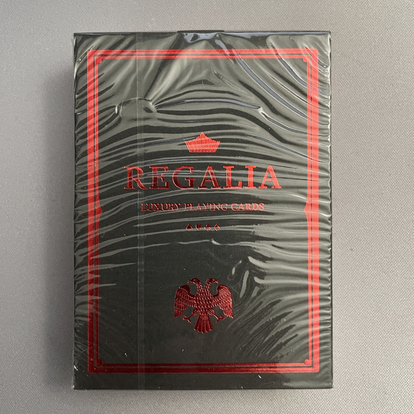 Regalia (Red) Playing Cards
