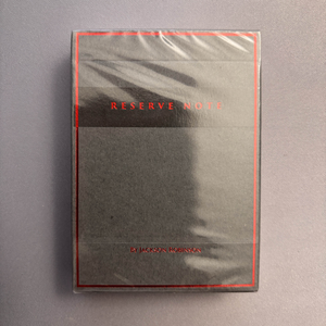 Reserve Note (Limited #217/600) Playing Cards