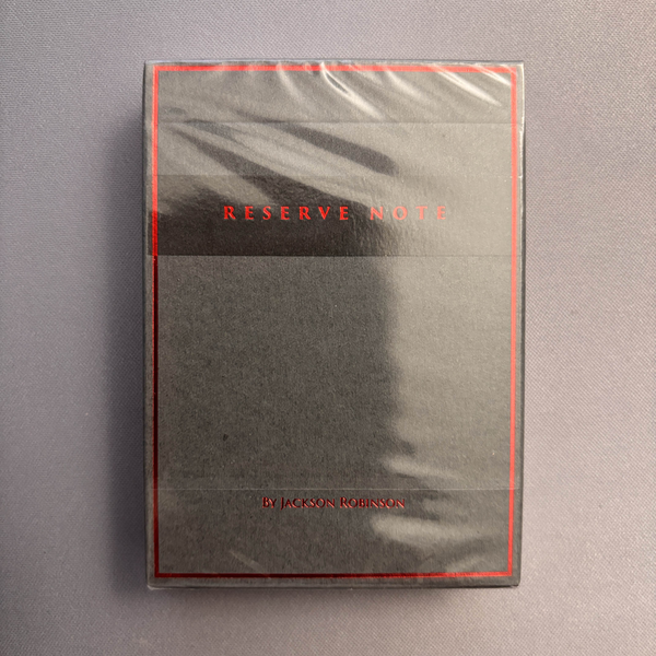 Reserve Note (Limited #217/600) Playing Cards