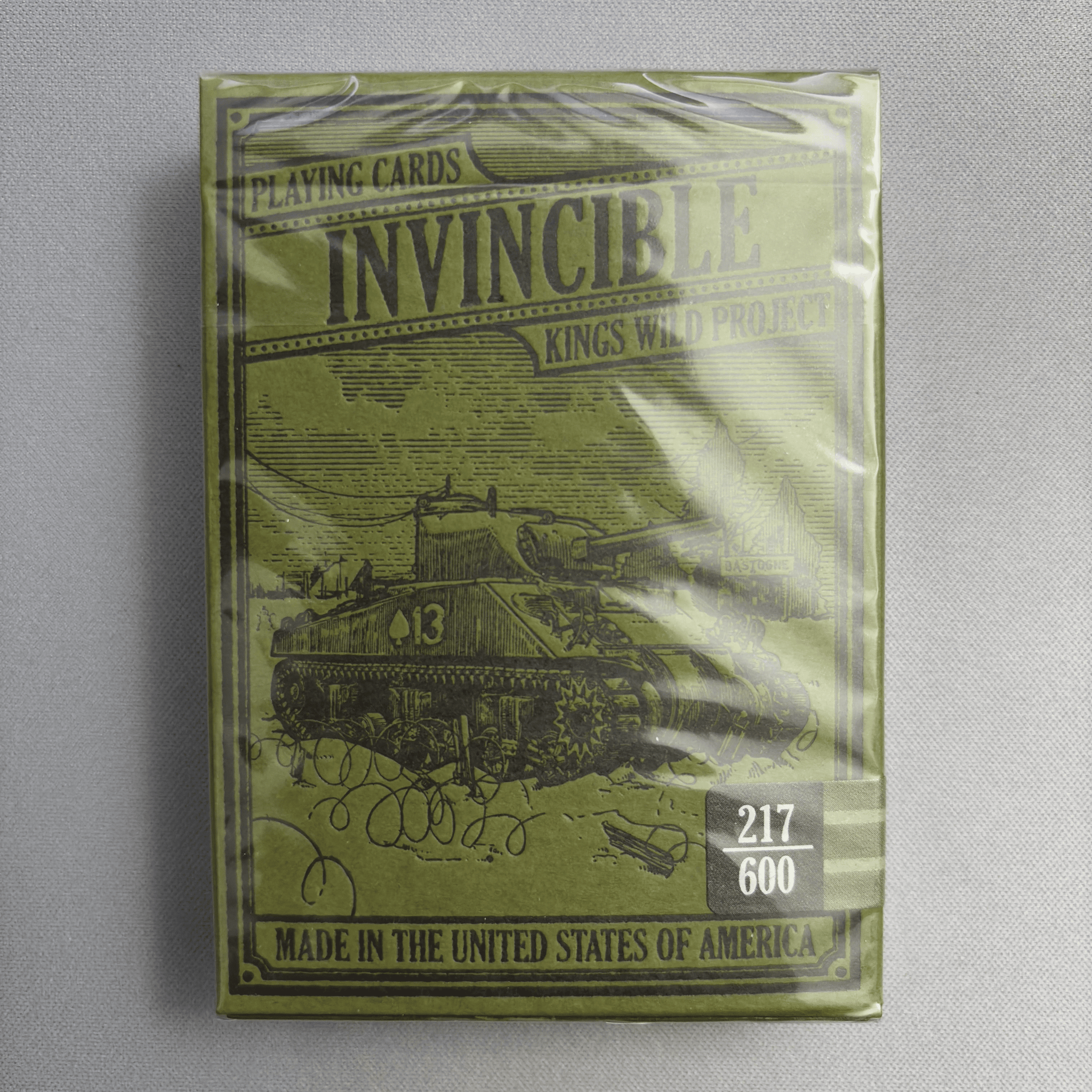 Invincible (Limited #217/600) Playing Cards