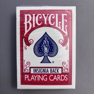 Bicycle Insignia Back (Red) Playing Cards