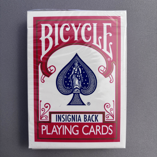 Bicycle Insignia Back (Red) Playing Cards