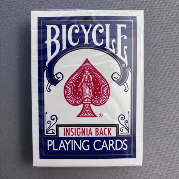 Bicycle Insignia Back (Blue) Playing Cards