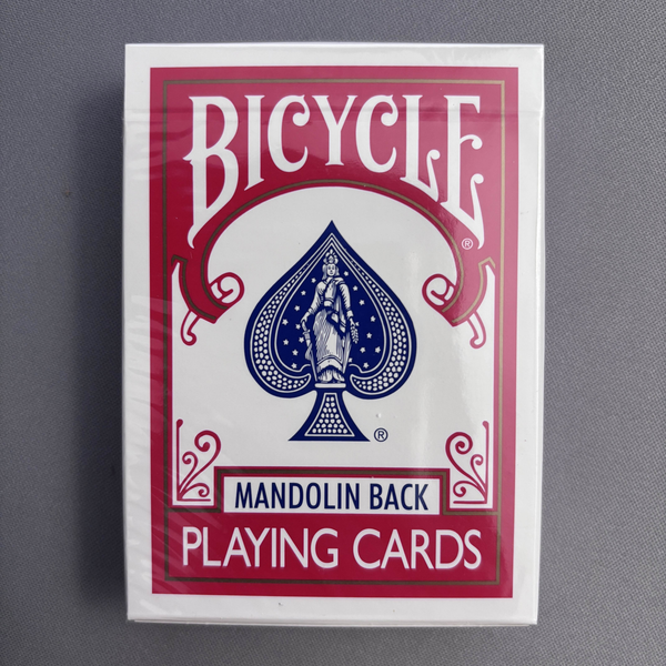 Bicycle Mandolin Back (Red) Playing Cards