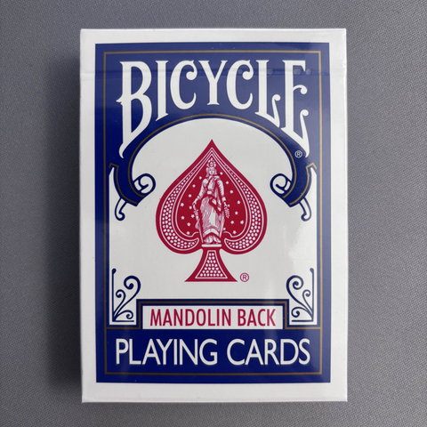 Bicycle Mandolin Back (Blue) Playing Cards