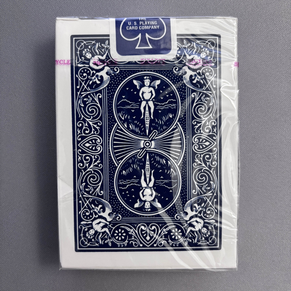 Bicycle Rider Back Blue Seal (Blue) Playing Cards