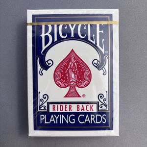 Bicycle Rider Back Gold Standard (Blue) Playing Cards