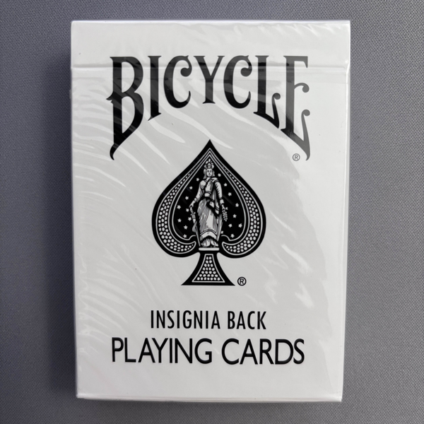 Bicycle Insignia Back (White) Playing Cards