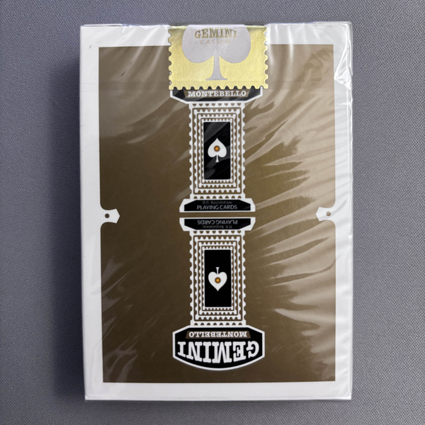 Gemini Casino (Gold) Playing Cards