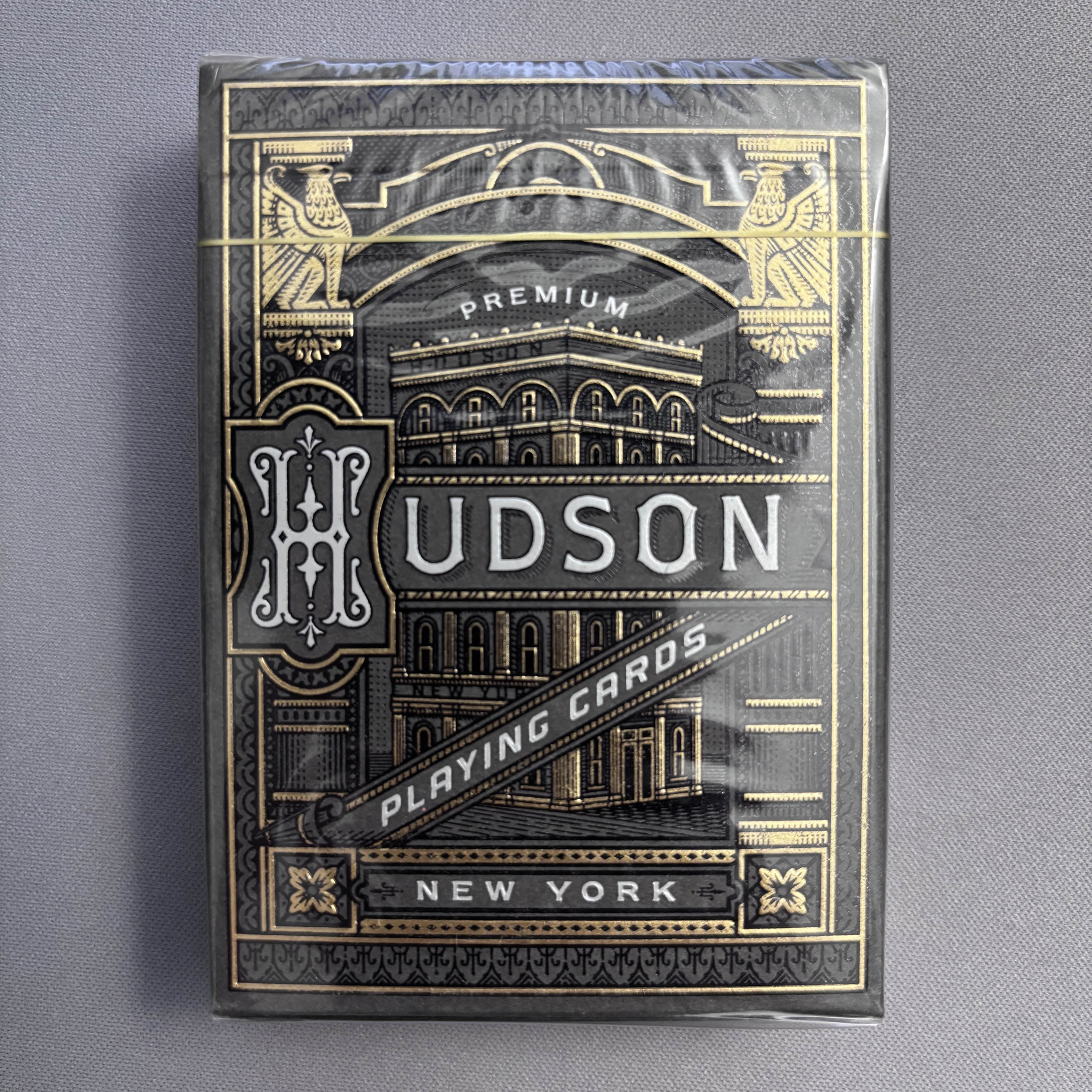 [CLEARANCE] Hudson (Black) Playing Cards