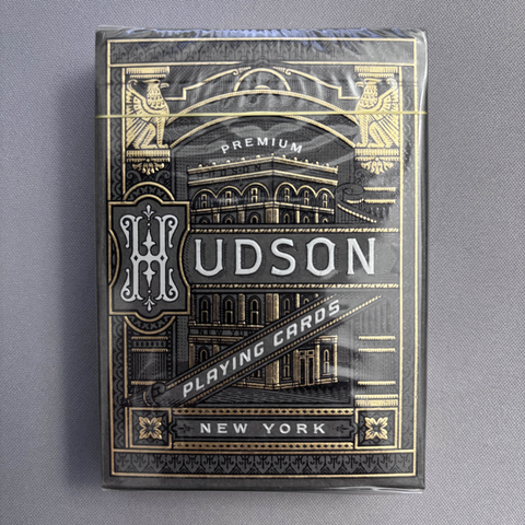 [CLEARANCE] Hudson (Black) Playing Cards