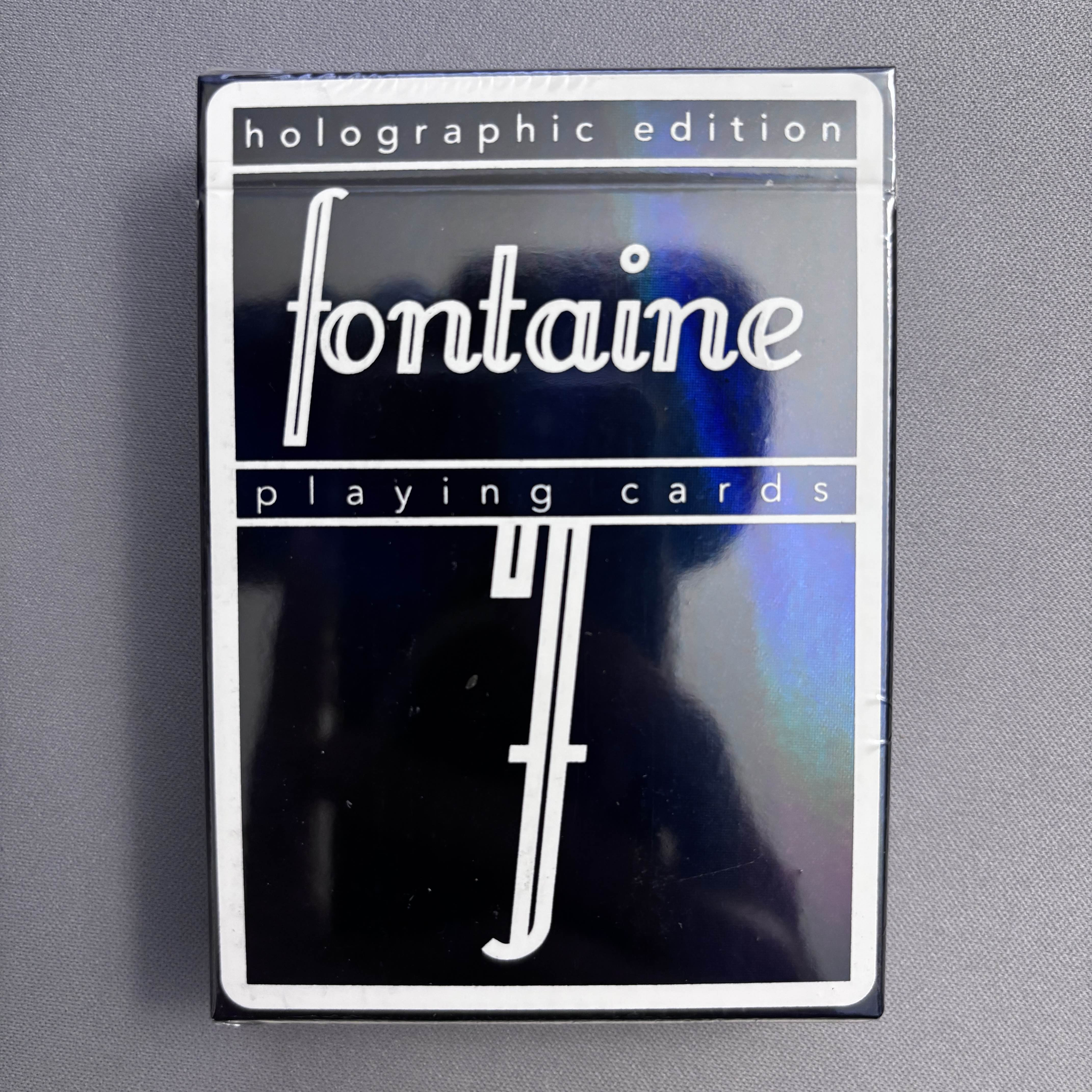 Fontaine Holographic (Pre-Release Edition) Playing Cards