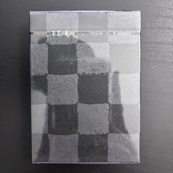 Checkerboard (Black Ready-Made) Playing Cards