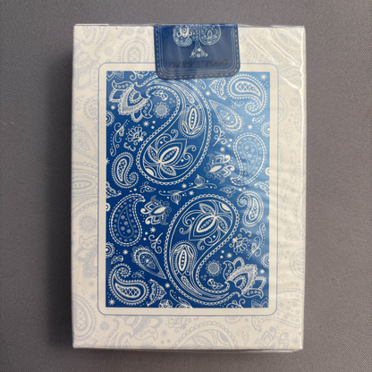 Paisley (Blue Marked) Playing Cards