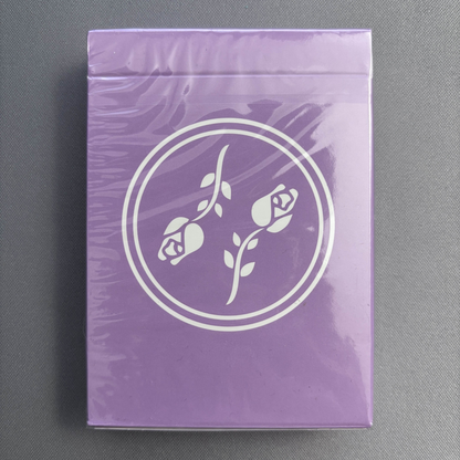 [CLEARANCE] Black Roses (Lavender) playing Cards
