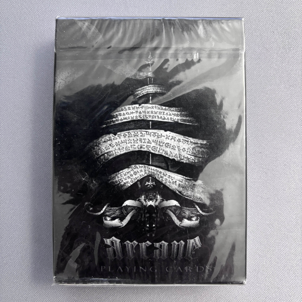 Arcane (Black) Playing Cards