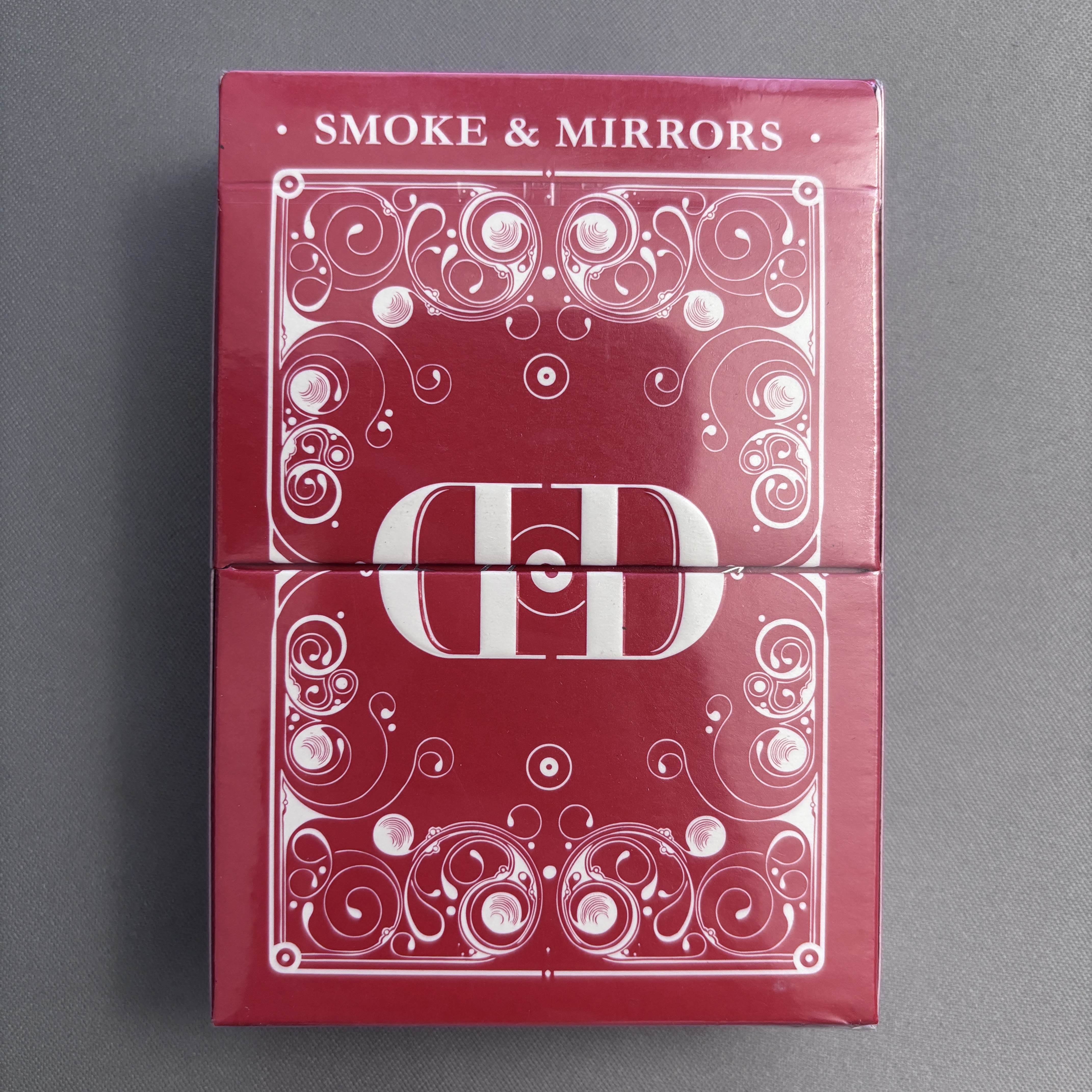 Smoke & Mirrors V8 Deluxe (Red) Playing Cards