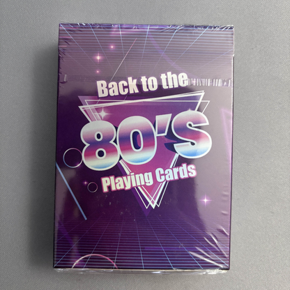 Back To The 80's Playing Cards [CLEARANCE]