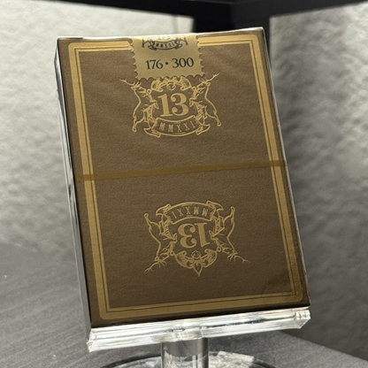 Table Players V12 ("Dunhill" Gilded #176/300) Playing Cards