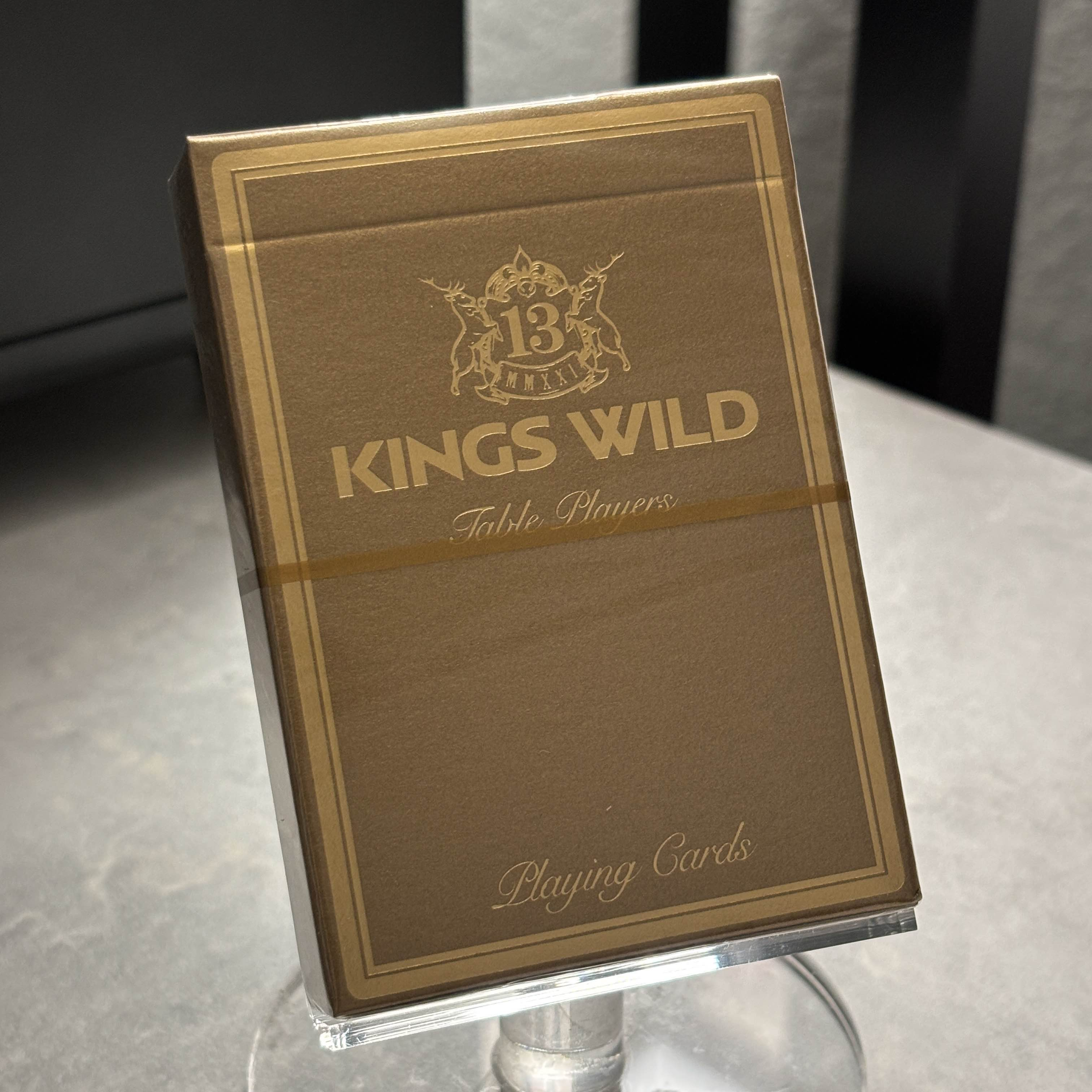 Table Players V12 ("Dunhill" Gilded #258/300) Playing Cards