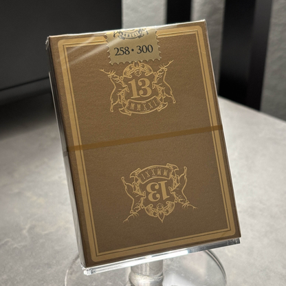 Table Players V12 ("Dunhill" Gilded #258/300) Playing Cards