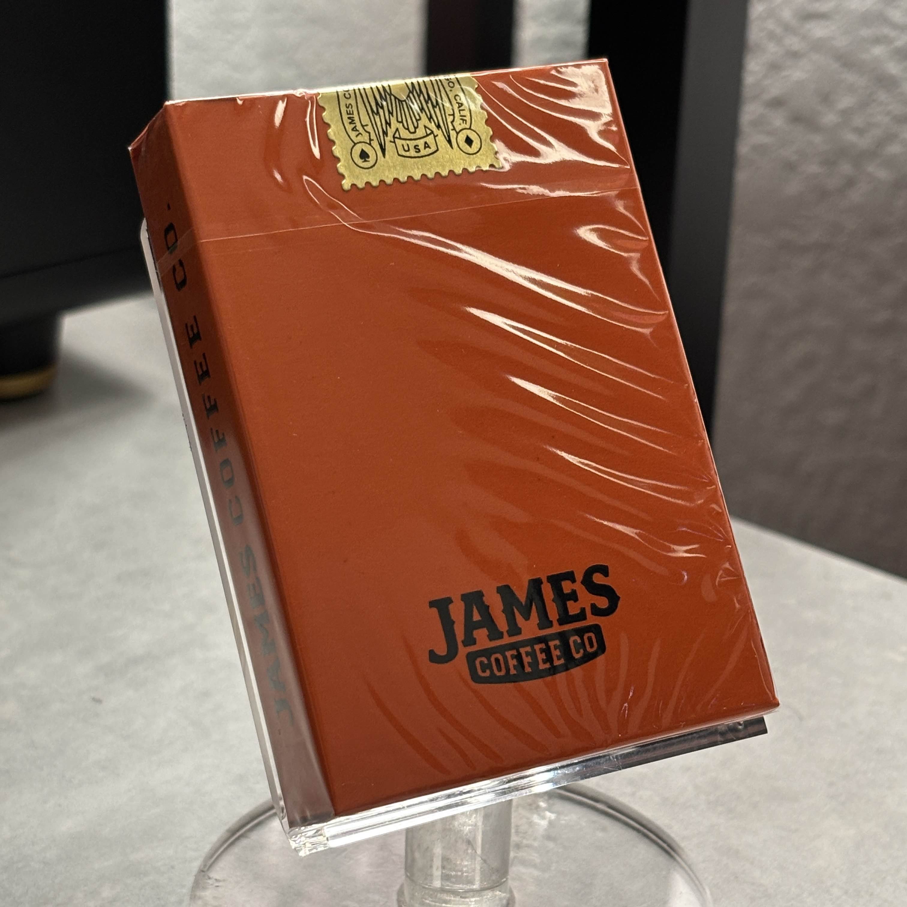James Coffee (Orange) Playing Cards