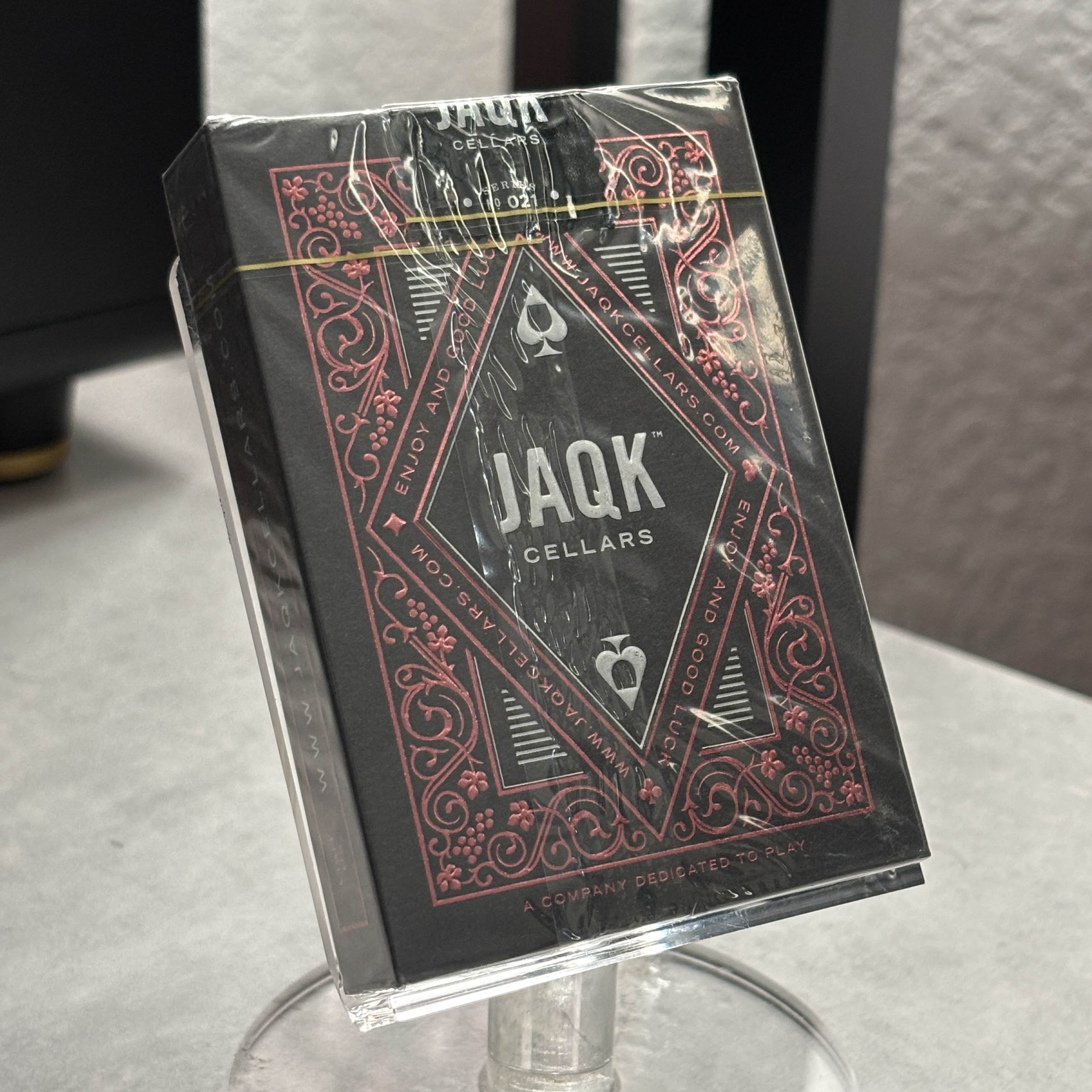 JAQK Cellars Rose Edition Playing Cards