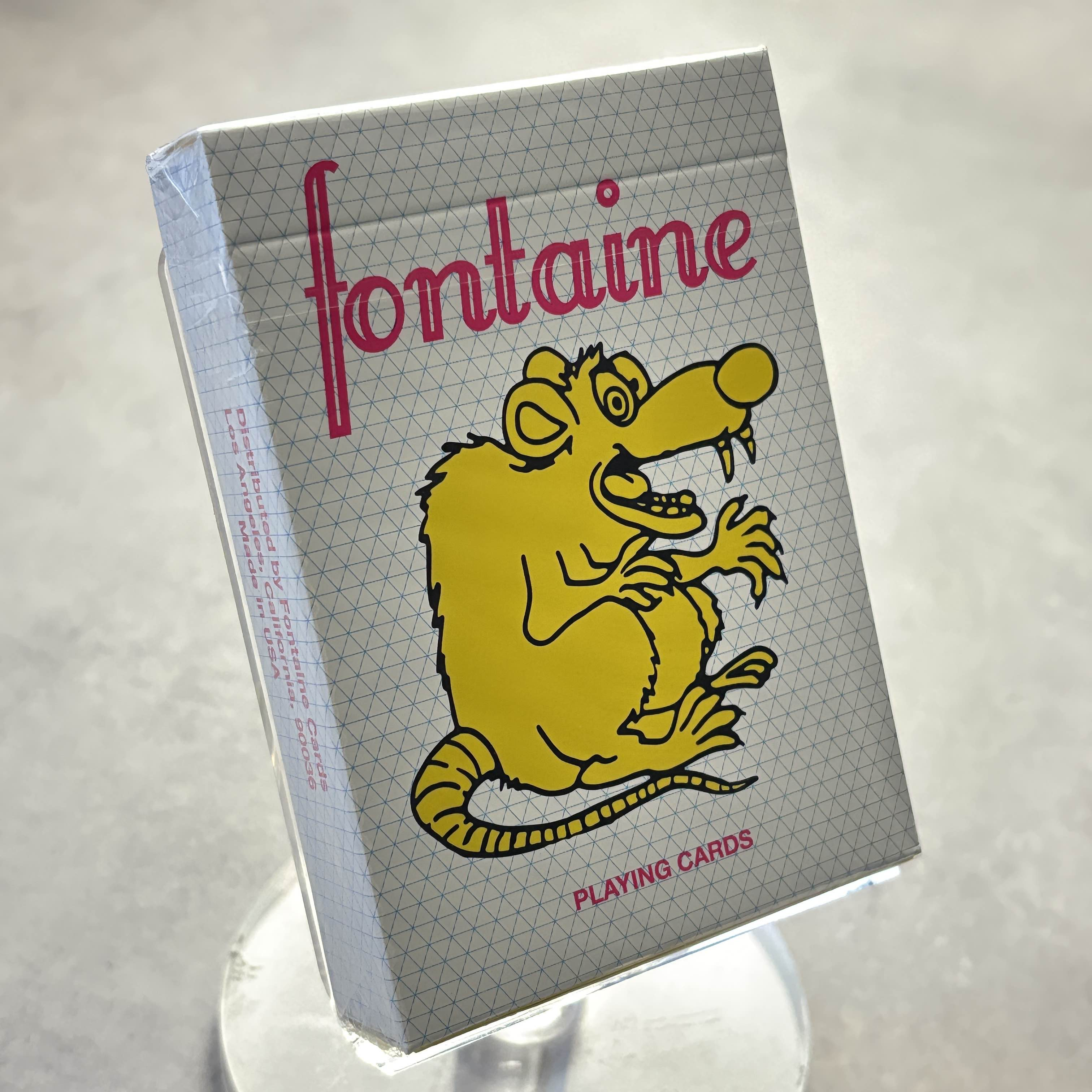 5000s: Crazy Rat Playing Cards