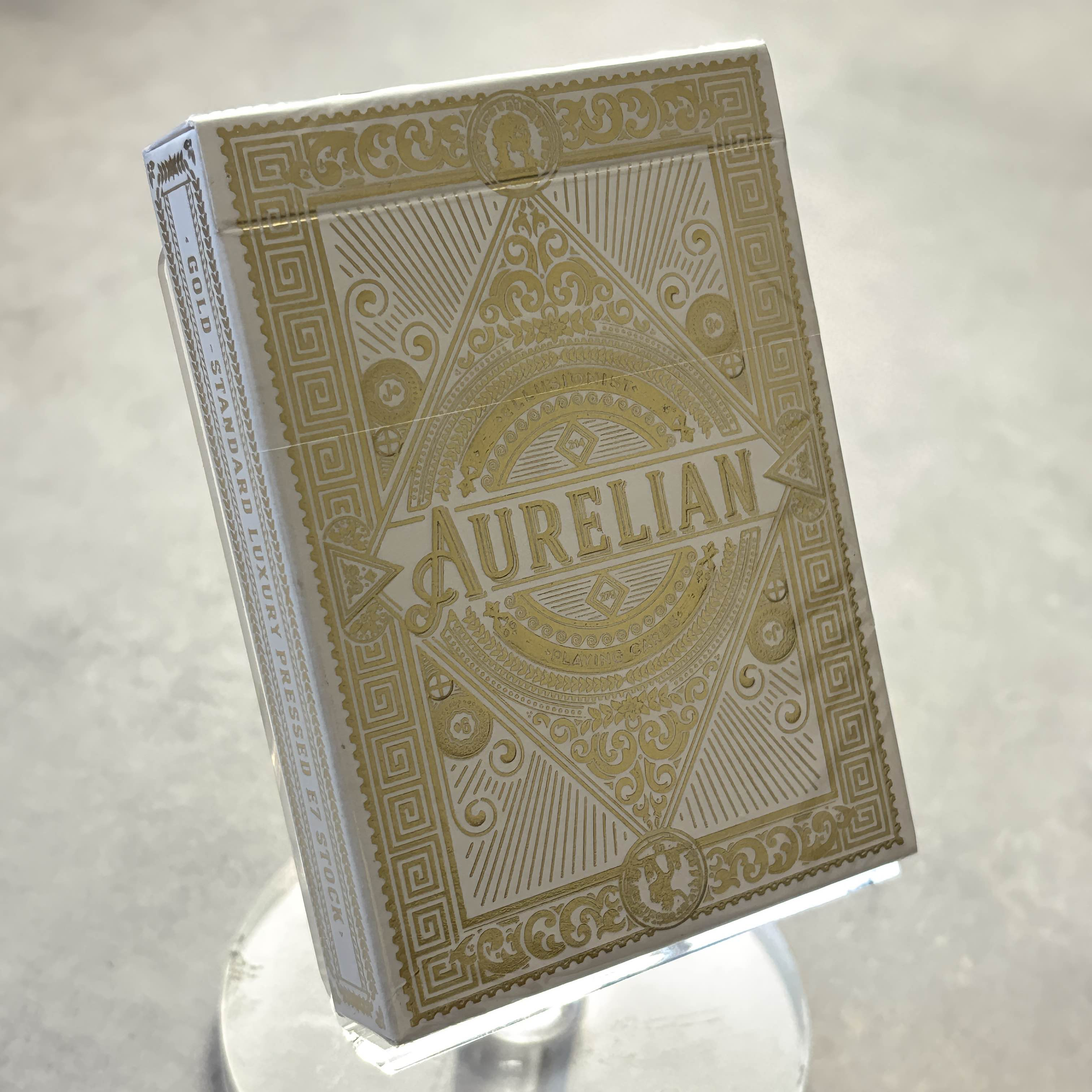 Aurelian (White) Playing Cards