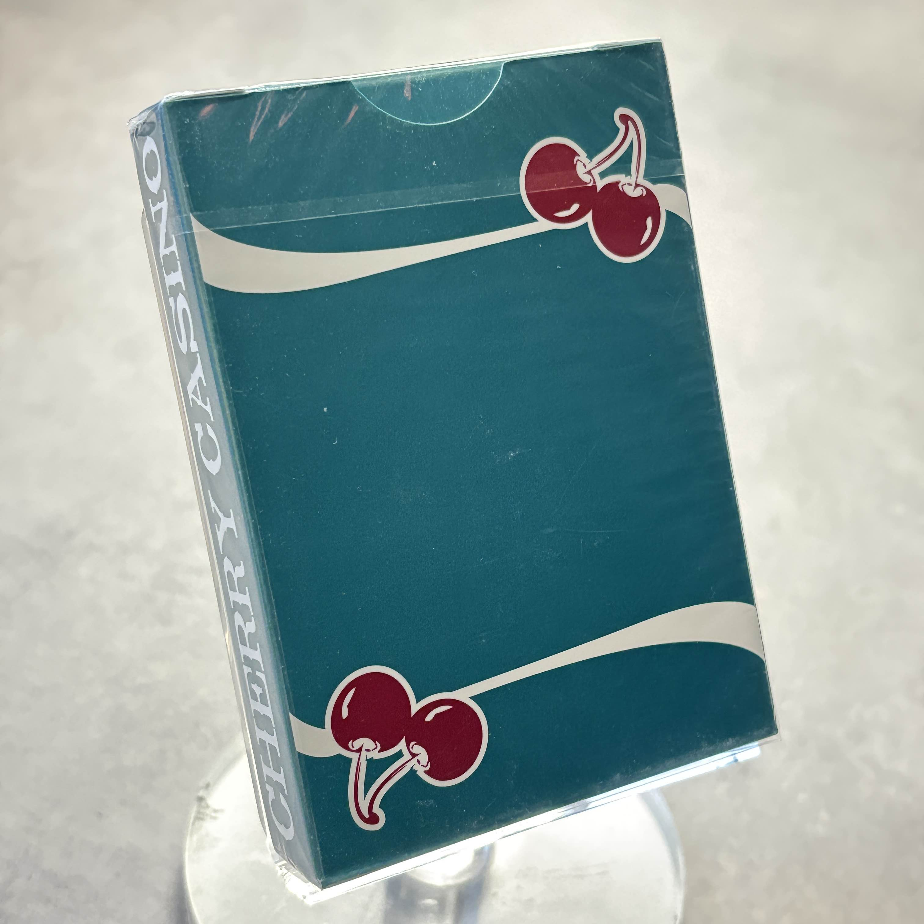 Cherry Casino (Tropicana Teal) Playing Cards