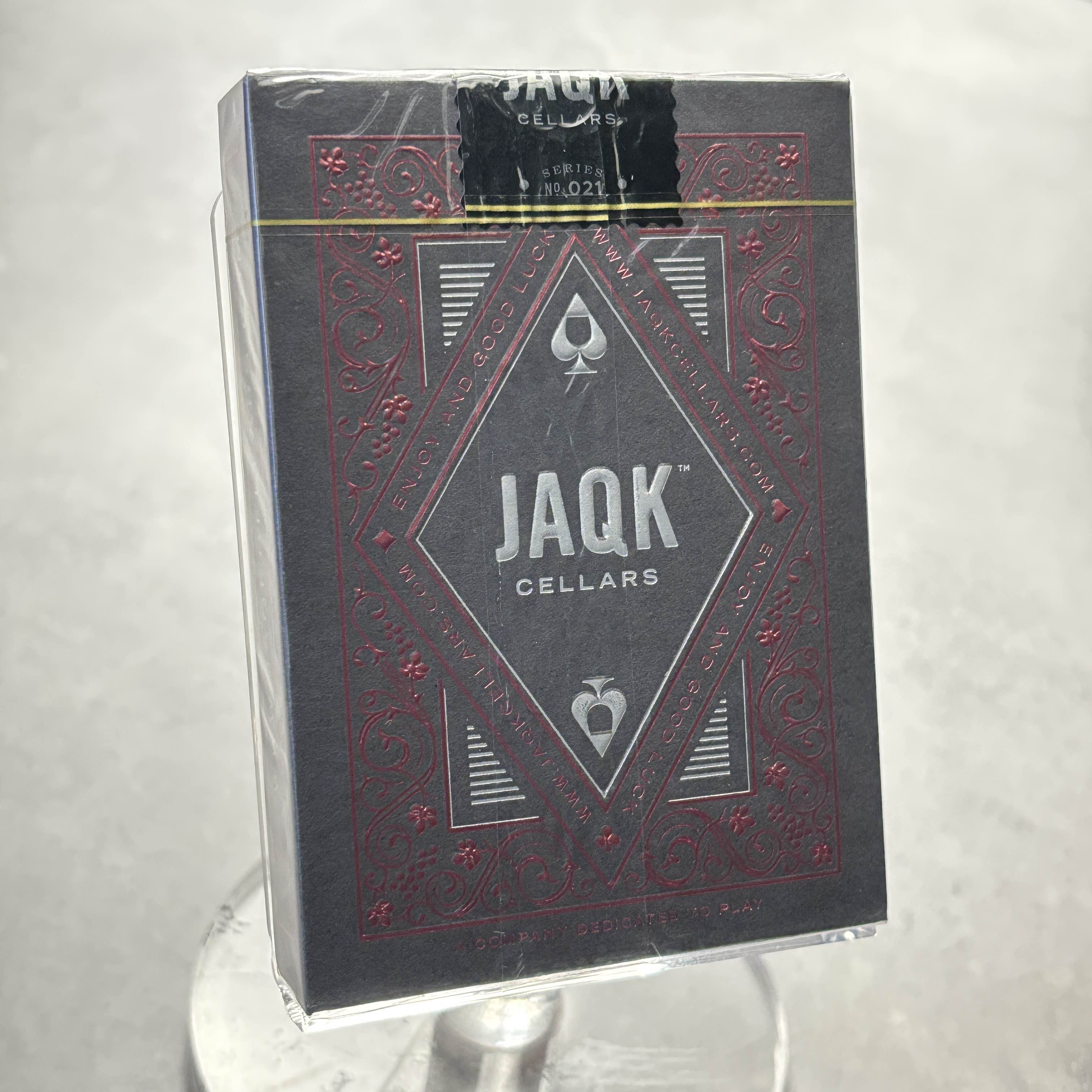 Jaqk Cellars (Rose) Playing Cards
