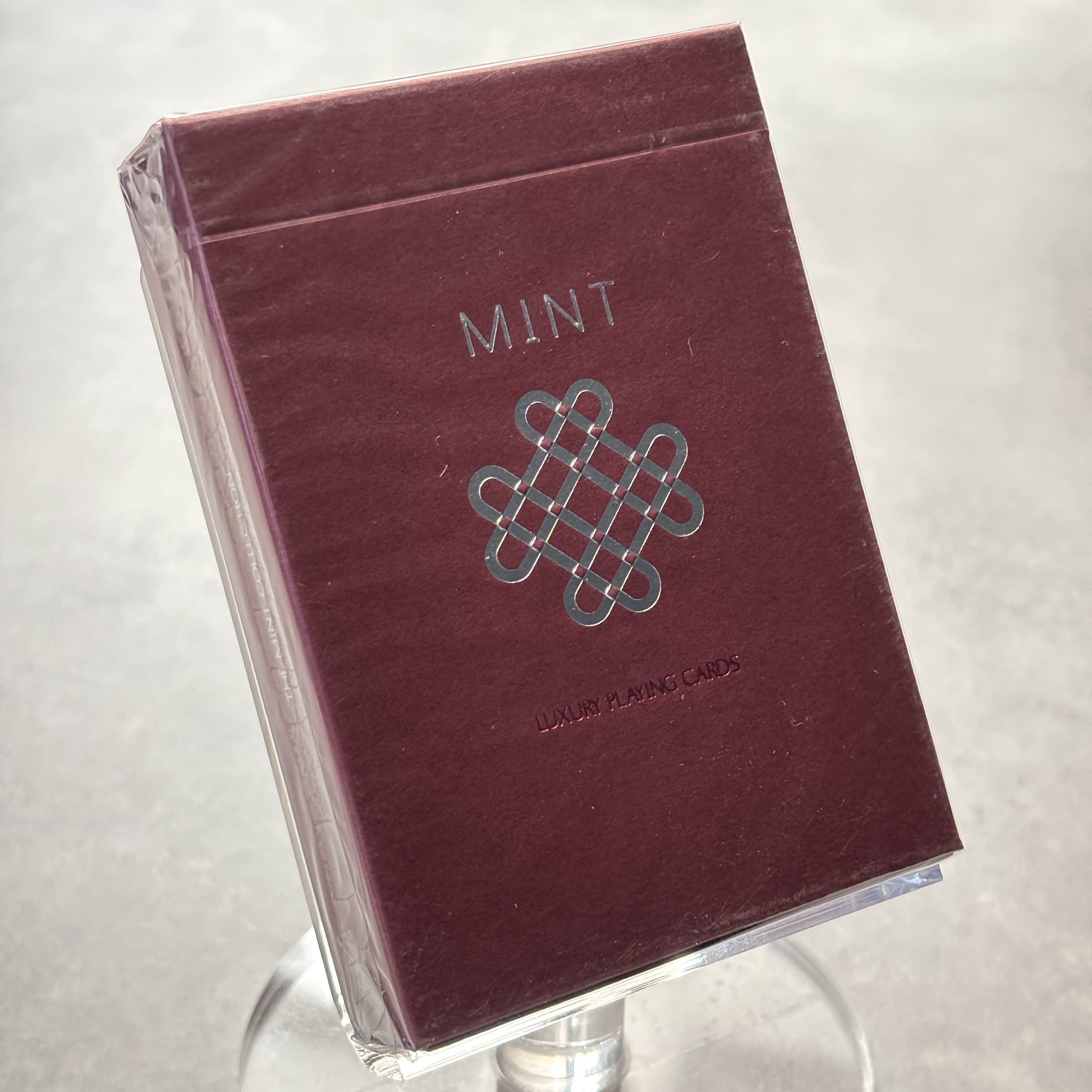 Mint (Raspberry) Playing Cards