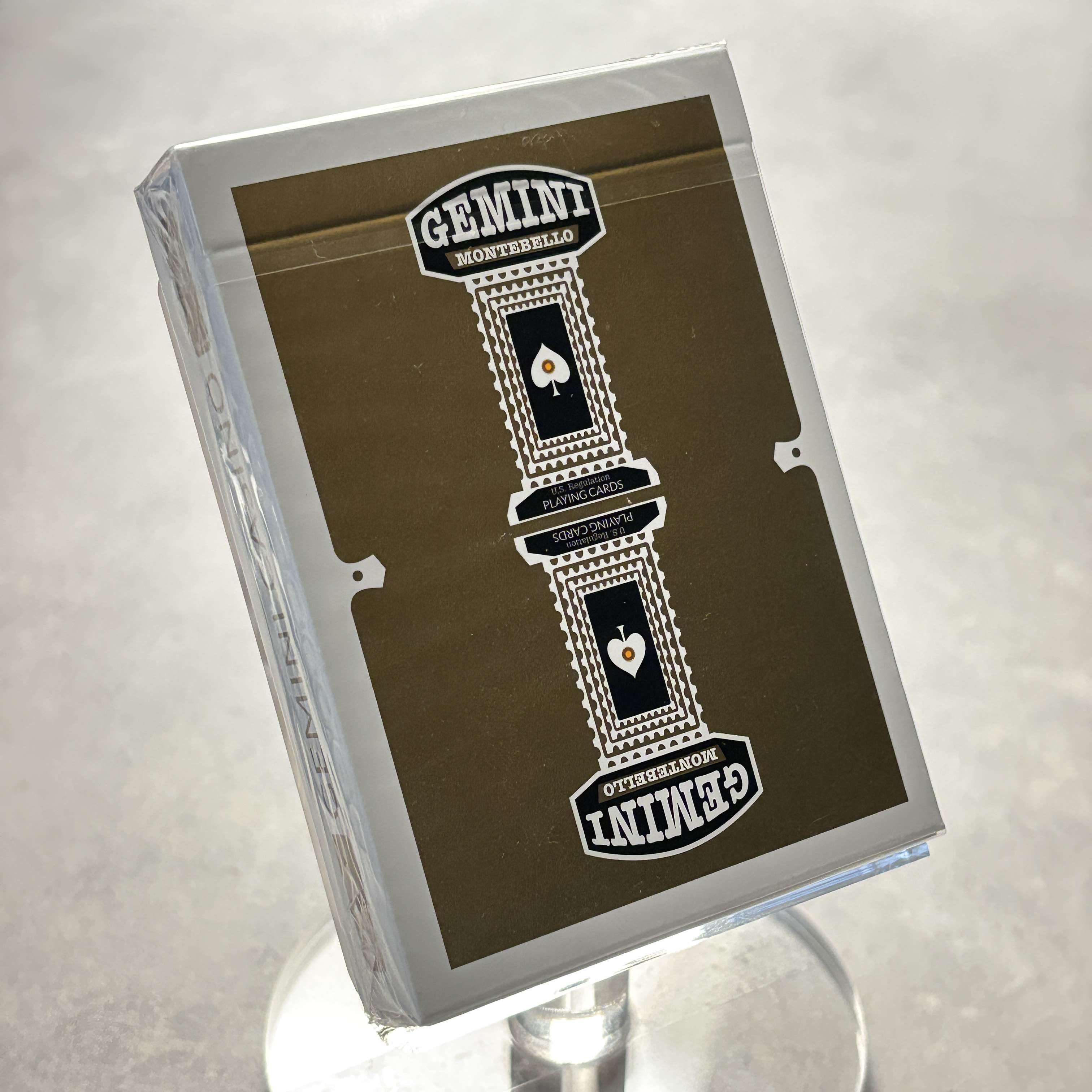 Gemini Casino (Gold) Playing Cards