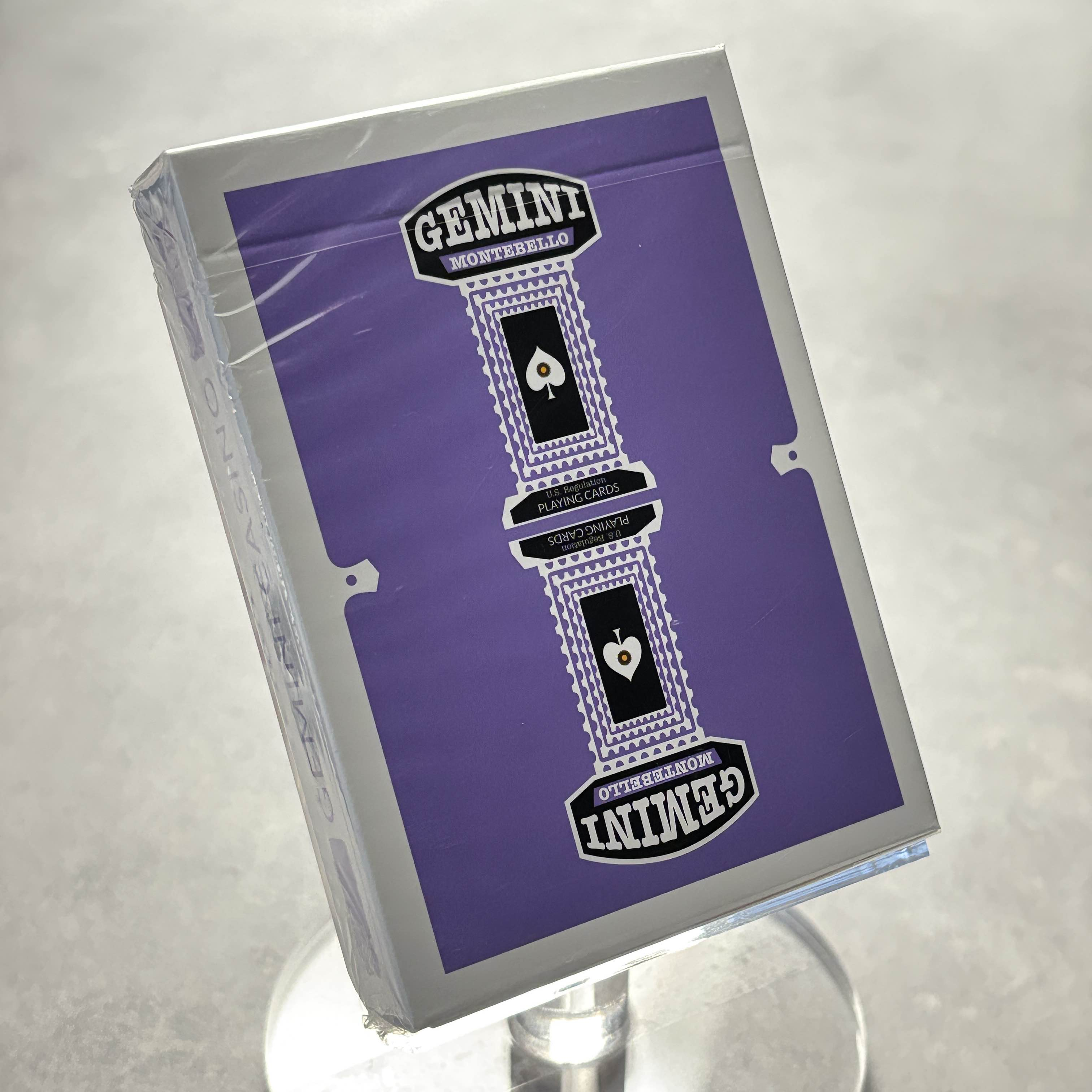 Gemini Casino (Purple) Playing Cards