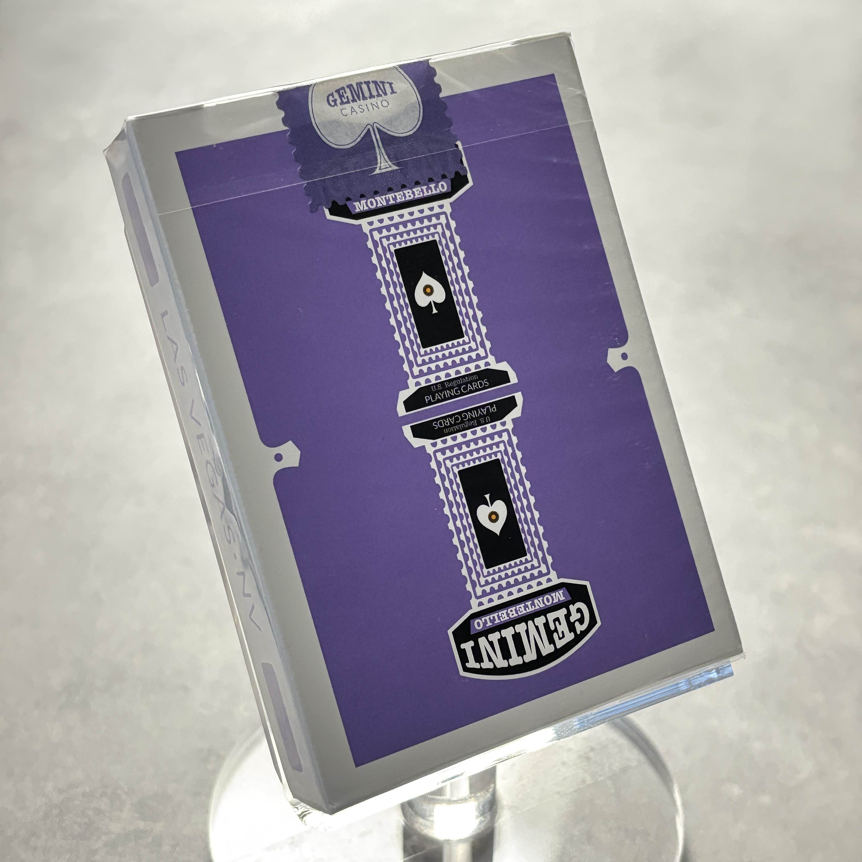 Gemini Casino (Purple) Playing Cards
