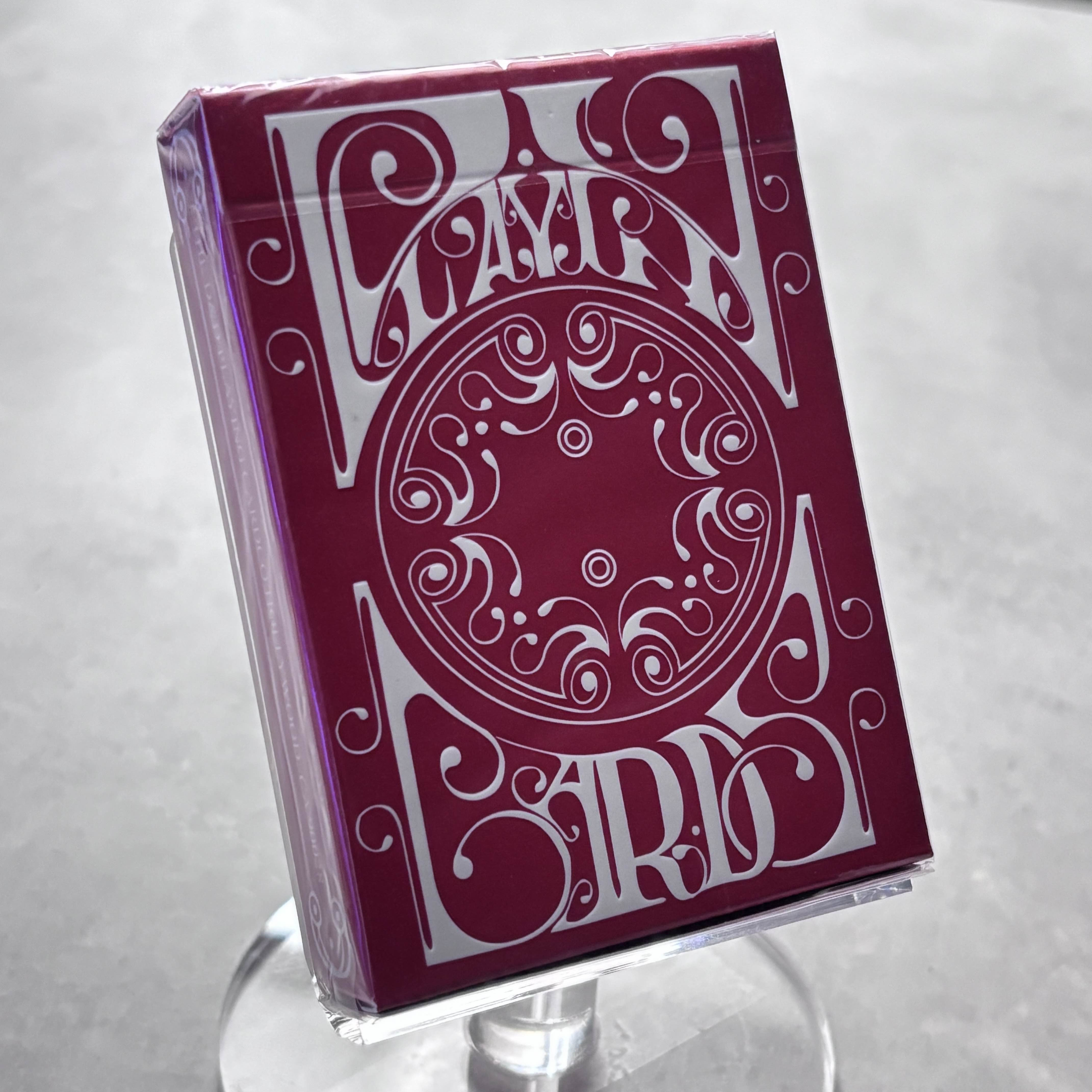 Smoke And Mirrors V8 (Red) Playing Cards
