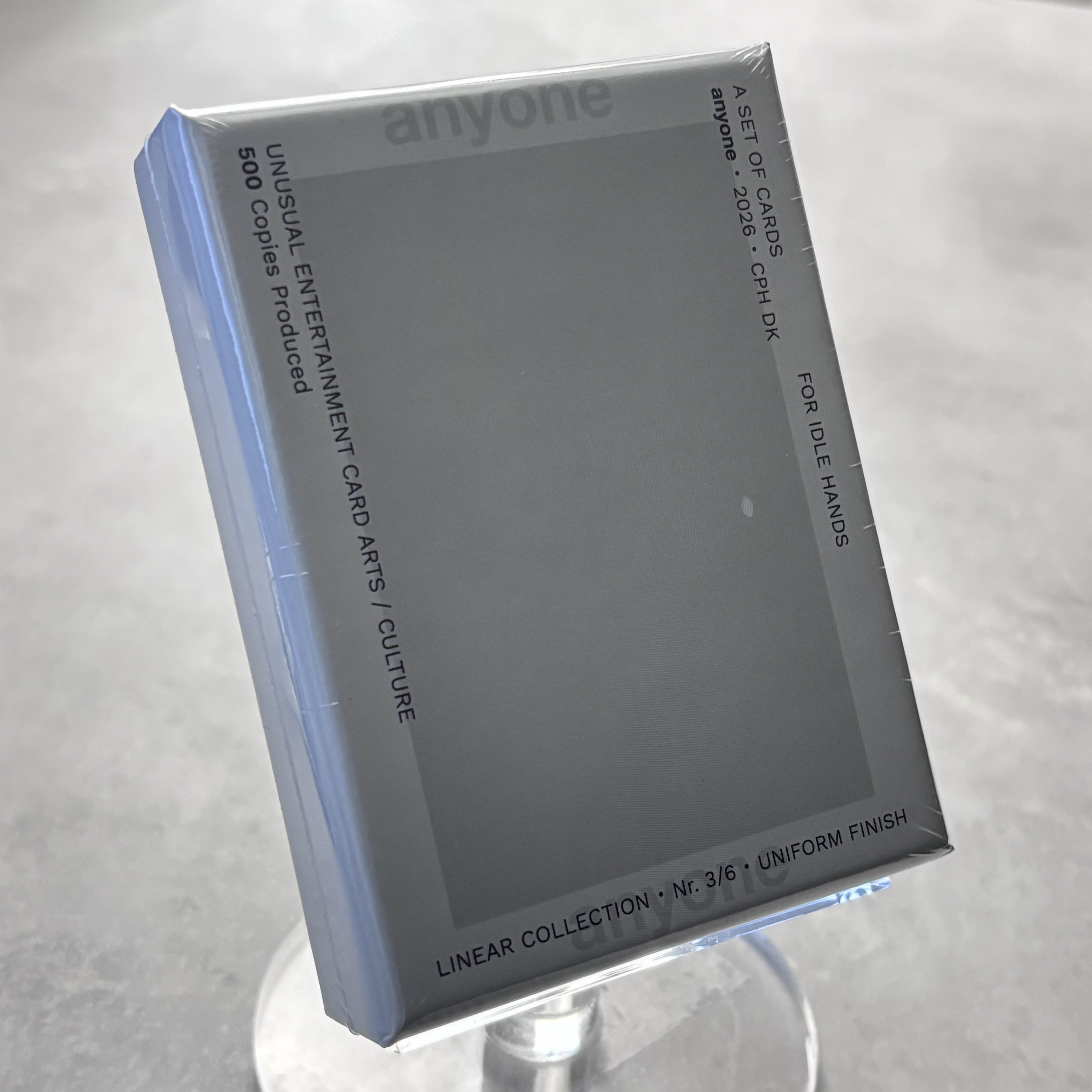 Linear Collection 3/6 Playing Cards